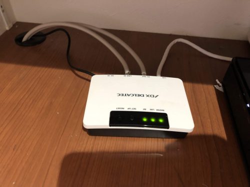 離れでもWi-Fiを使いたい～の困ったを解決しました